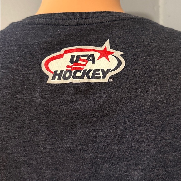 Nike USA Hockey V-Neck Tee - Size XS - Picture 5 of 6